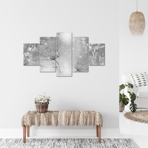 Wandbilder Wohnzimmer XXL Pusteblume Moderne Bild Gräser